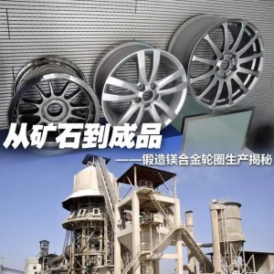 鎂合金輪轂生產揭秘-從礦石到成品圖集