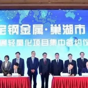 巢湖市兩大項目落戶“鎂業小鎮”